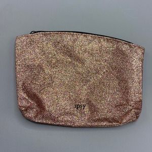 Ipsy Makeup Cosmetics Bag Pink Shimmer